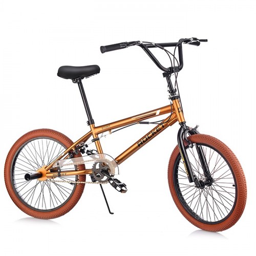 Велосипед BMX ROCKET цвет золотой, 20